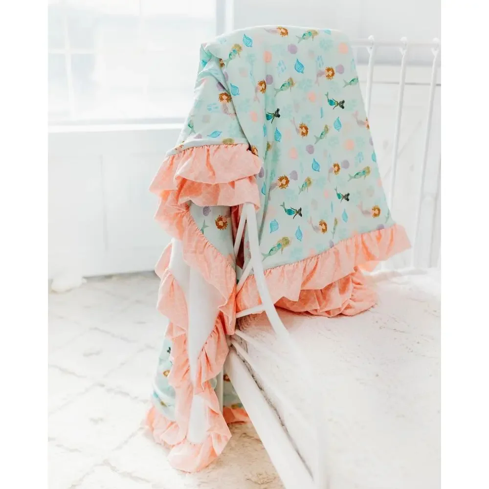 NWT Love & Grow Enchanted Mermaid Luxe Blanket